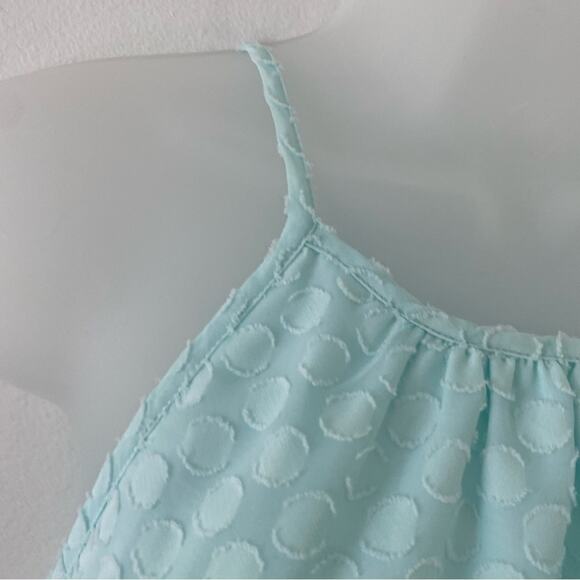 41 Hawthorn Halter Textured Circle Mint Green Tank Top S Small New - Picture 4 of 9